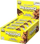 ALLMAX HexaPro Protein Bar, Chocolate Peanut Butter Cup, 12 Count