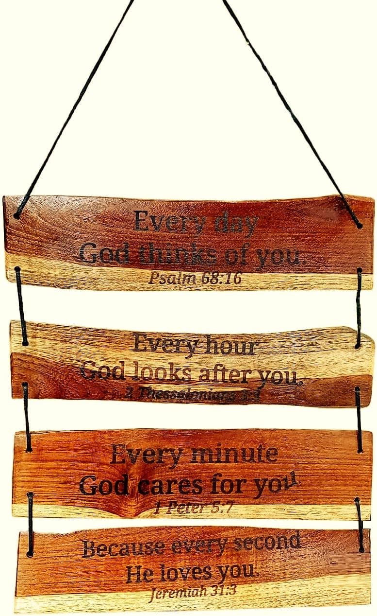 Custom Creations Wooden decorative wall hanging accessory