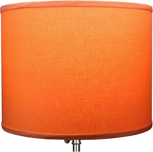 Miniatura 3 de FenchelShades.com Pantalla de tambor cilíndrico de 14 pulgadas de diámetro superior x 14 pulgadas de diámetro inferior de 11 pulgadas de altura,