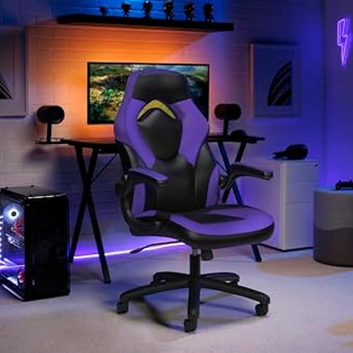 Miniatura 2 de RESPAWN 3085 Silla ergonómica para videojuegos, estilo carreras, respaldo alto, silla de oficina para computadora de escritorio, giro 360,