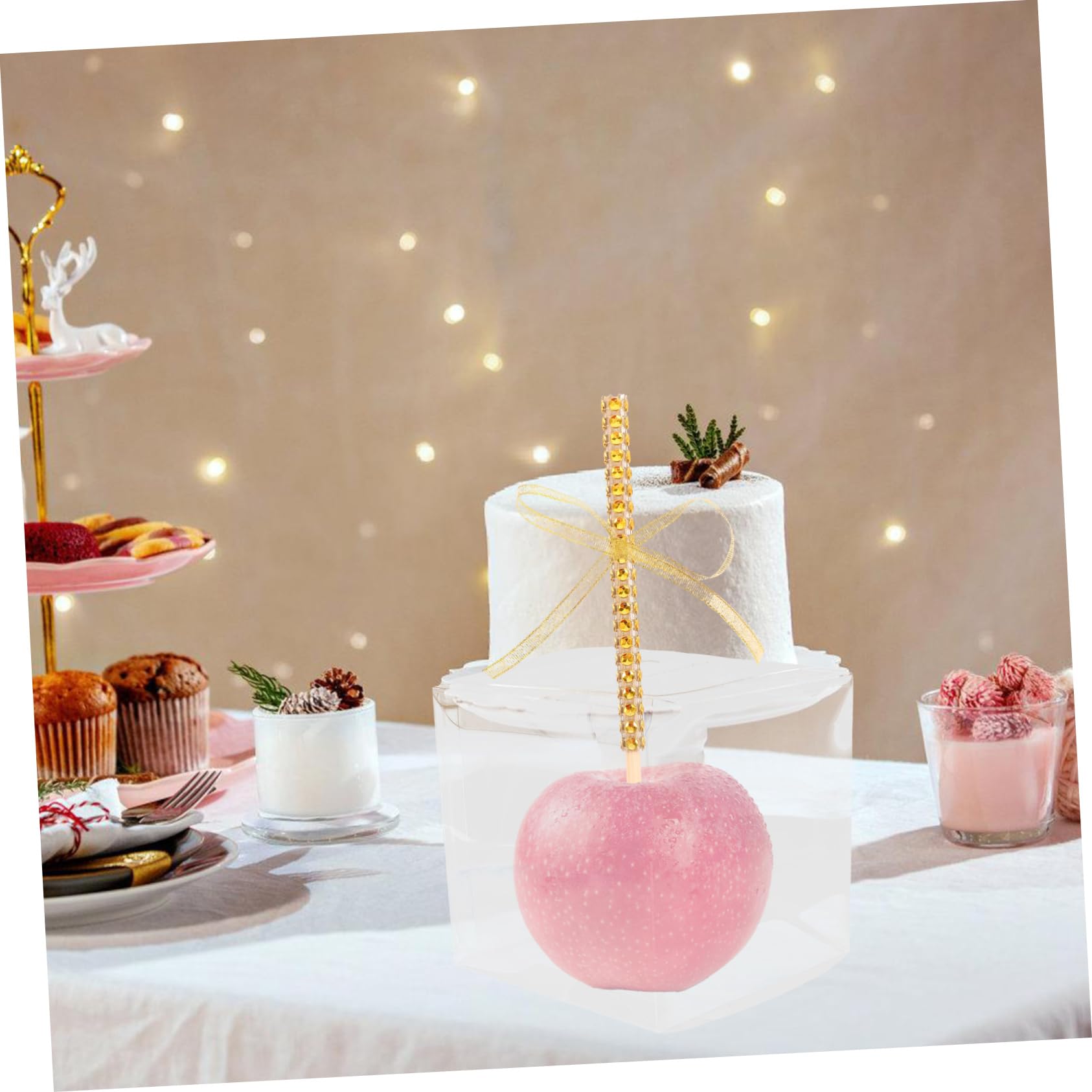 BCOATH 1juego Cajas De Reutilizables Transparentes Para Dulces y Envase Para Fiestas y Celebraciones Diseño Único y Atractivo Para Almacenar Golosinas