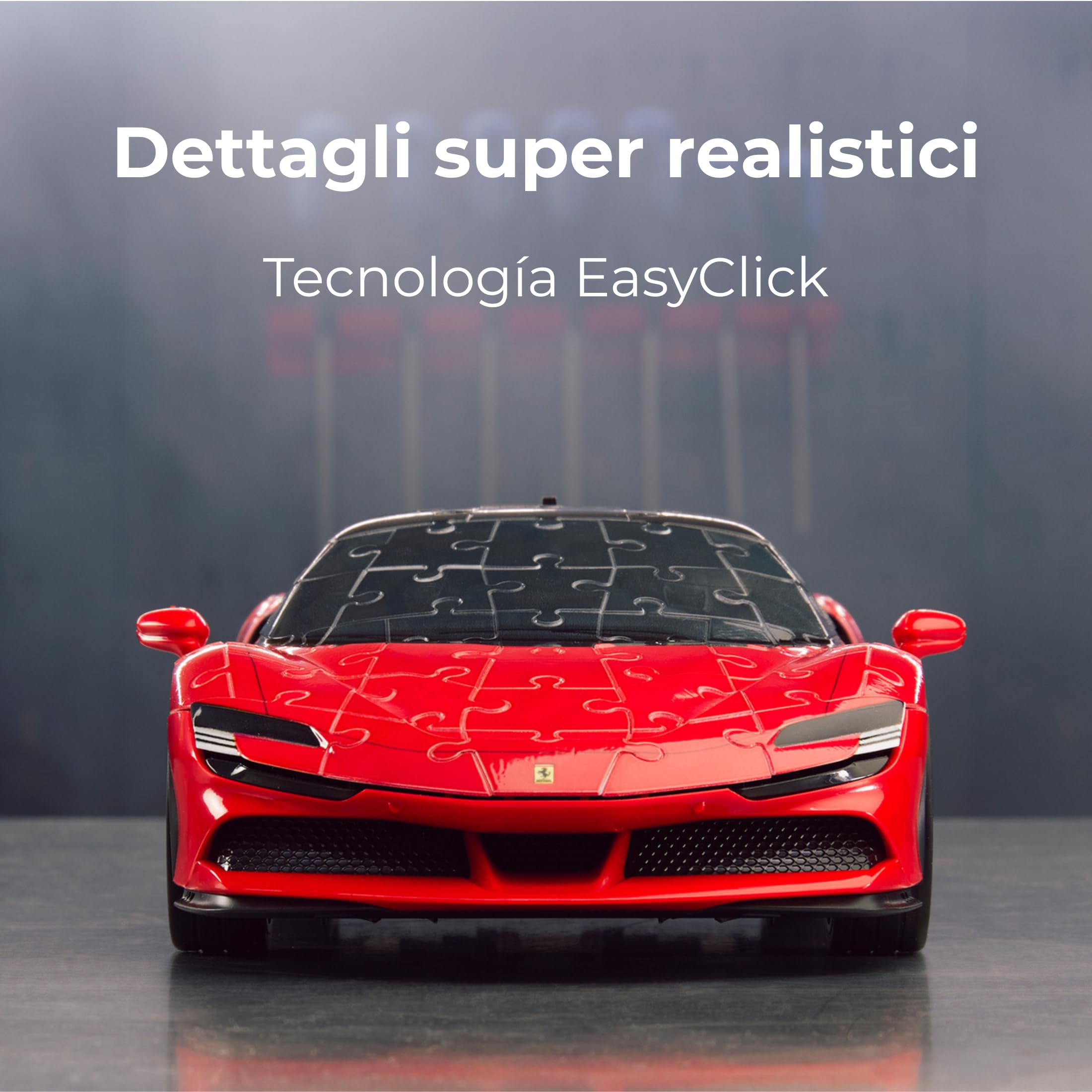 Ravensburger - Puzzle 3D Ferrari SF90 Stradale 161 pezzi, Modellismo da costruire adulti, Modellino Ferrari, Modellini auto da costruire, Idee Regalo
