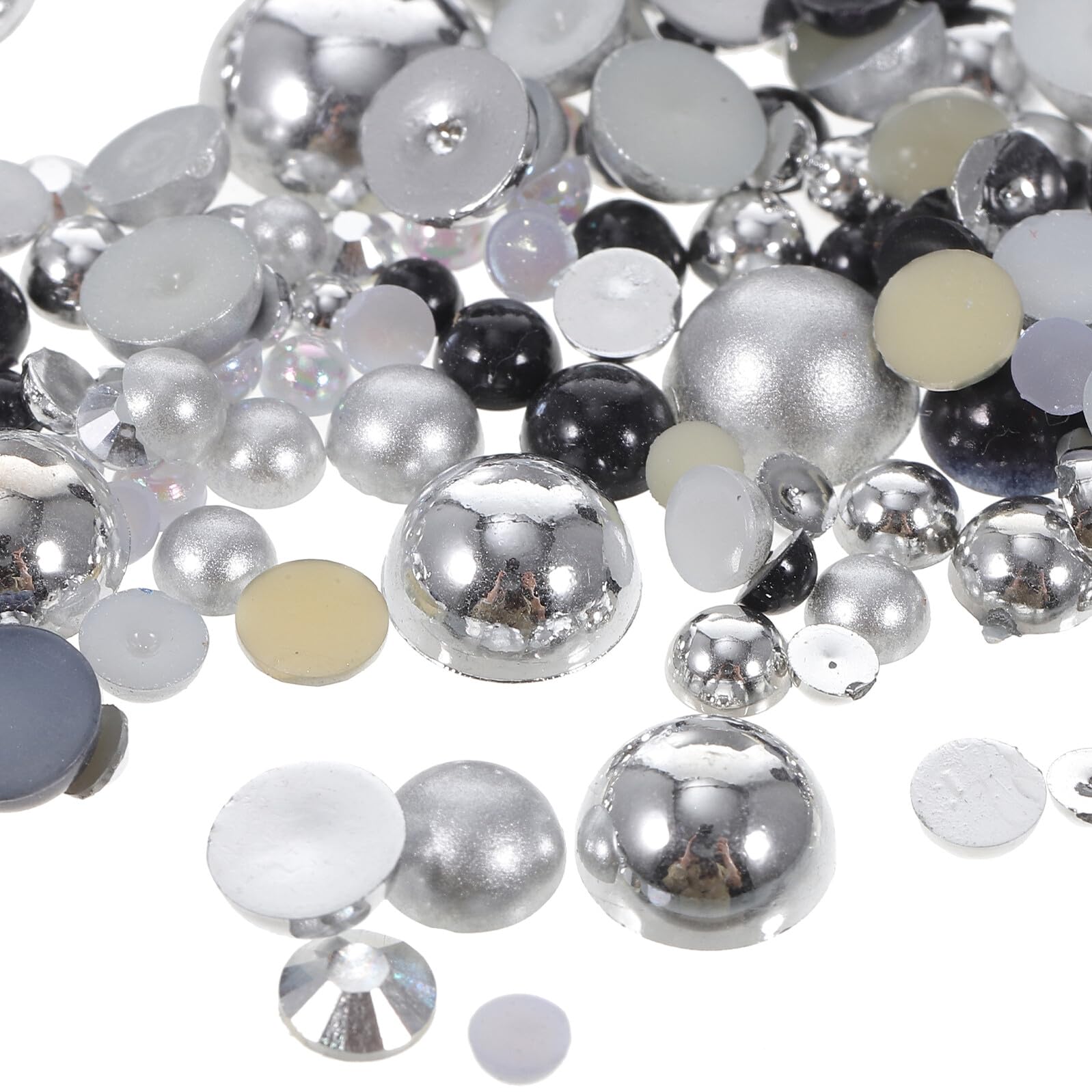 5 Pezzi Adesivi Unghie Resistenti Decorazioni per Unghie con Resinose e Strass per Nail Art Te Accessori Manicure Facili da Applicare per Domestico e Salone
