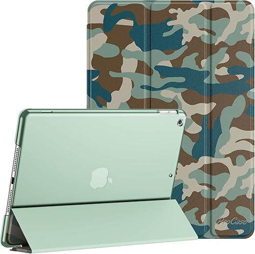 Miniatura 10 de ProCase Funda para iPad de 9ª/8ª/7ª generación de 10.2 pulgadas (versión 2021/2020/2019), funda 10.2 iPad de 9ª/8ª/7ª generación, funda inteligente