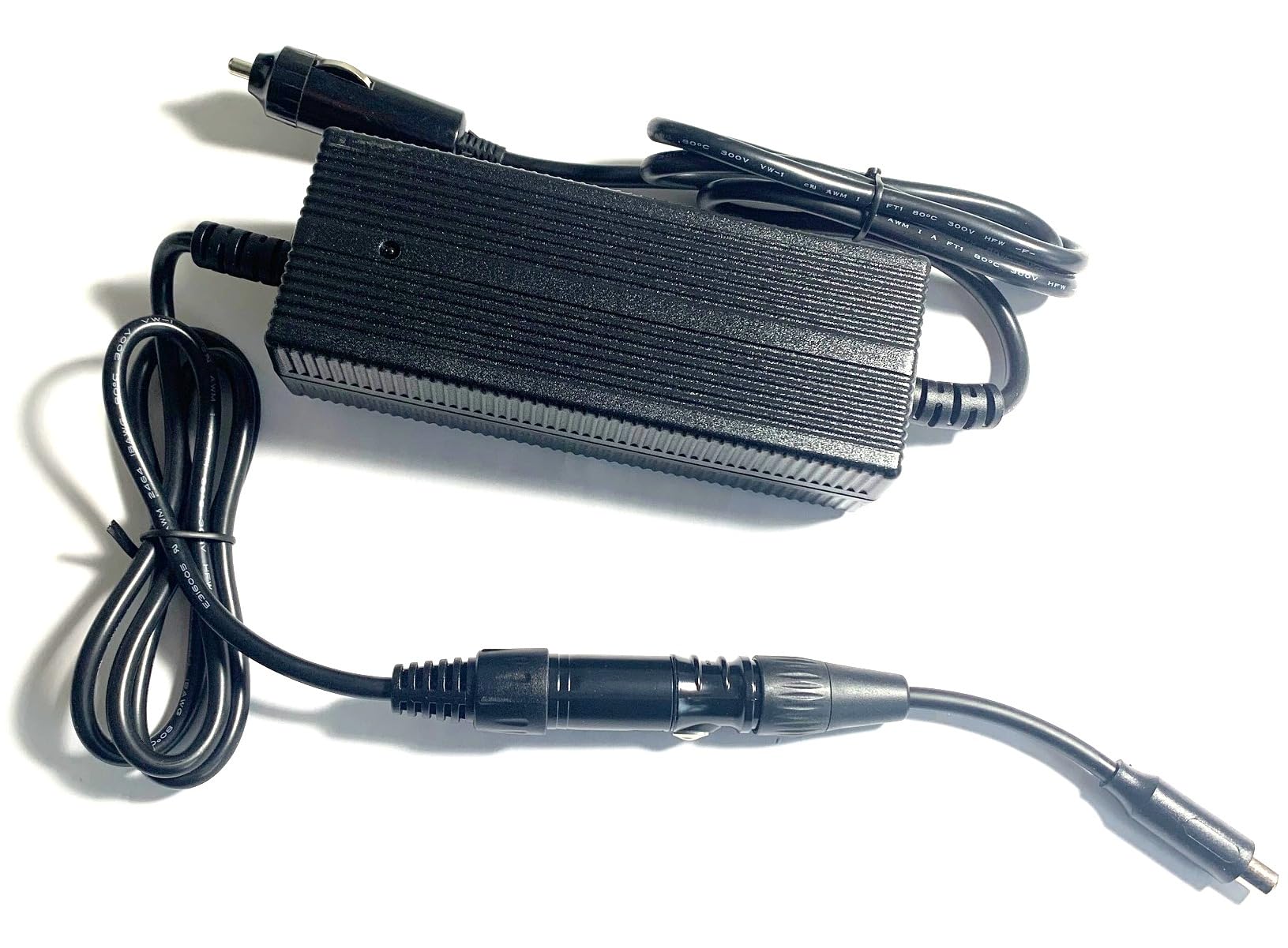 Enerpower DC-DC Chargeur de voiture, camping-car, camion, 12 V-24 V Li-Ion vers 42 V 2 A pour scooter électrique Xiaomi, Ninebot, Bird, Lime, Tier, VOI, Doc Green ESA, Odys Alpha, SoFlow, etc.