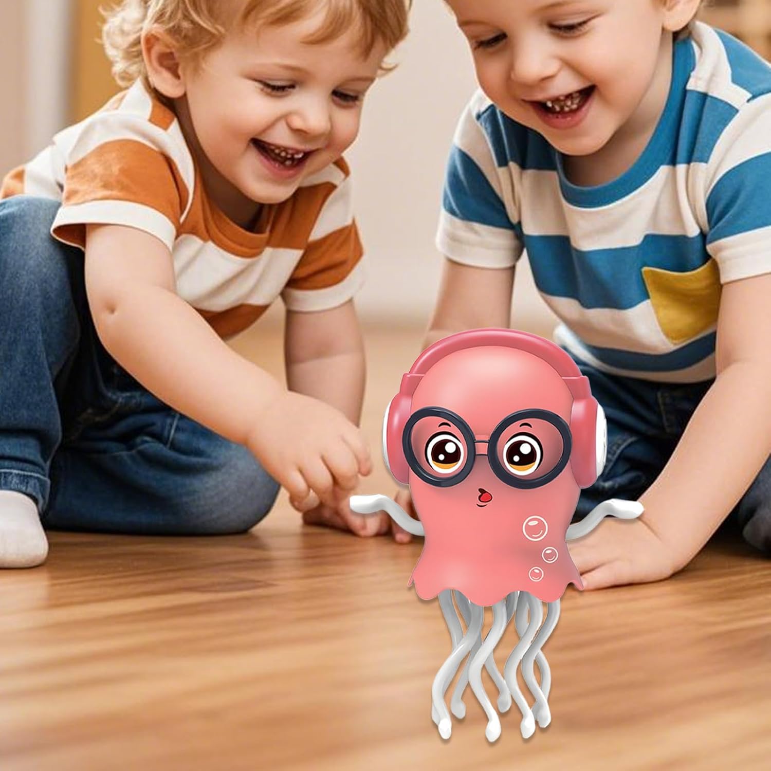 Genérico Musical Toys, Dancing Octopus Sensory Toy for Babies, Fun Games with Light and Music, Preschool Educational Activities for Toddlers and Babies