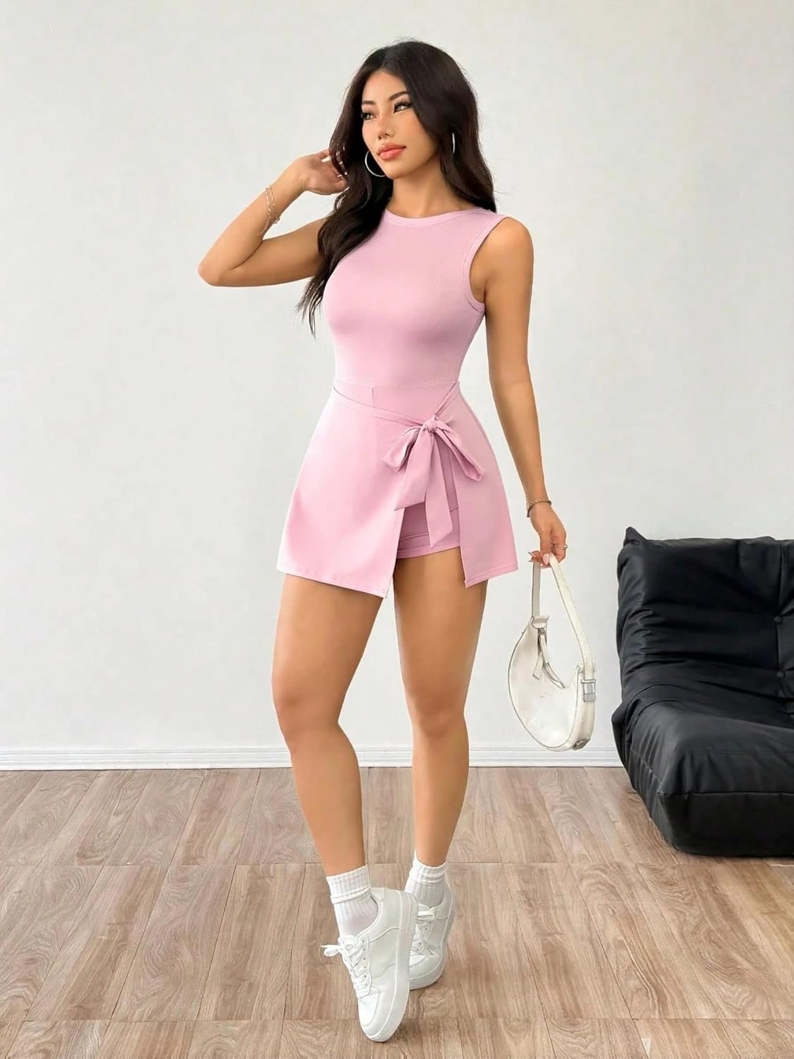 Rompers for Women Summer 2026 Sleeveless Jumpsuit