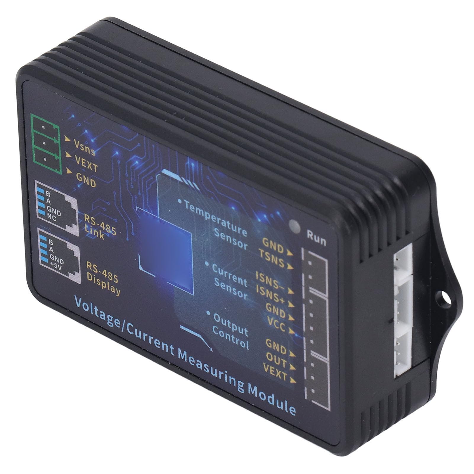 Monitor Akumulatora, Monitor Akumulatora ABS 400 A z Bocznikiem, Wyświetlacz TFT o Przekątnej 2,4 cala. Bezprzewodowy Miernik Napięcia i Prądu od 0 do 120 V do Systemów Akumulatorów Słonecznych