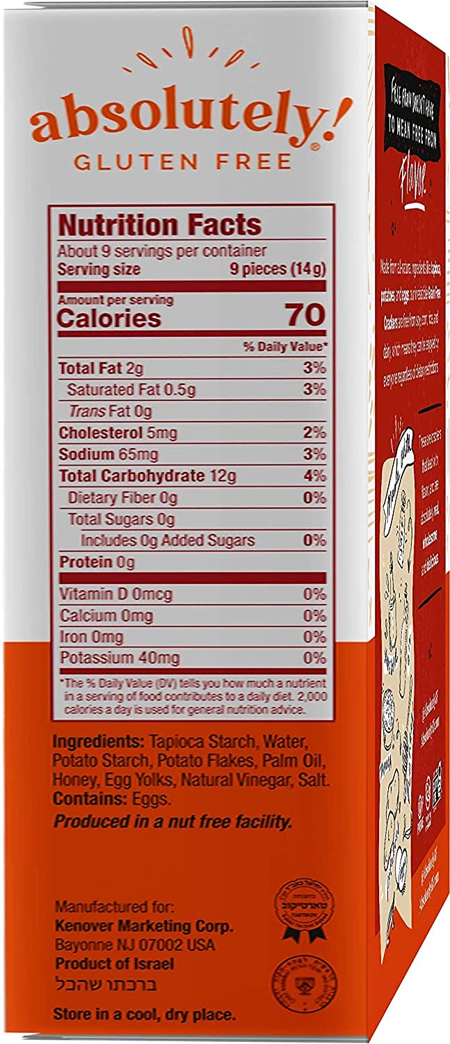 Absolutely Gluten Free Original Flatbread, 5.29-Ounce (12 Pack)