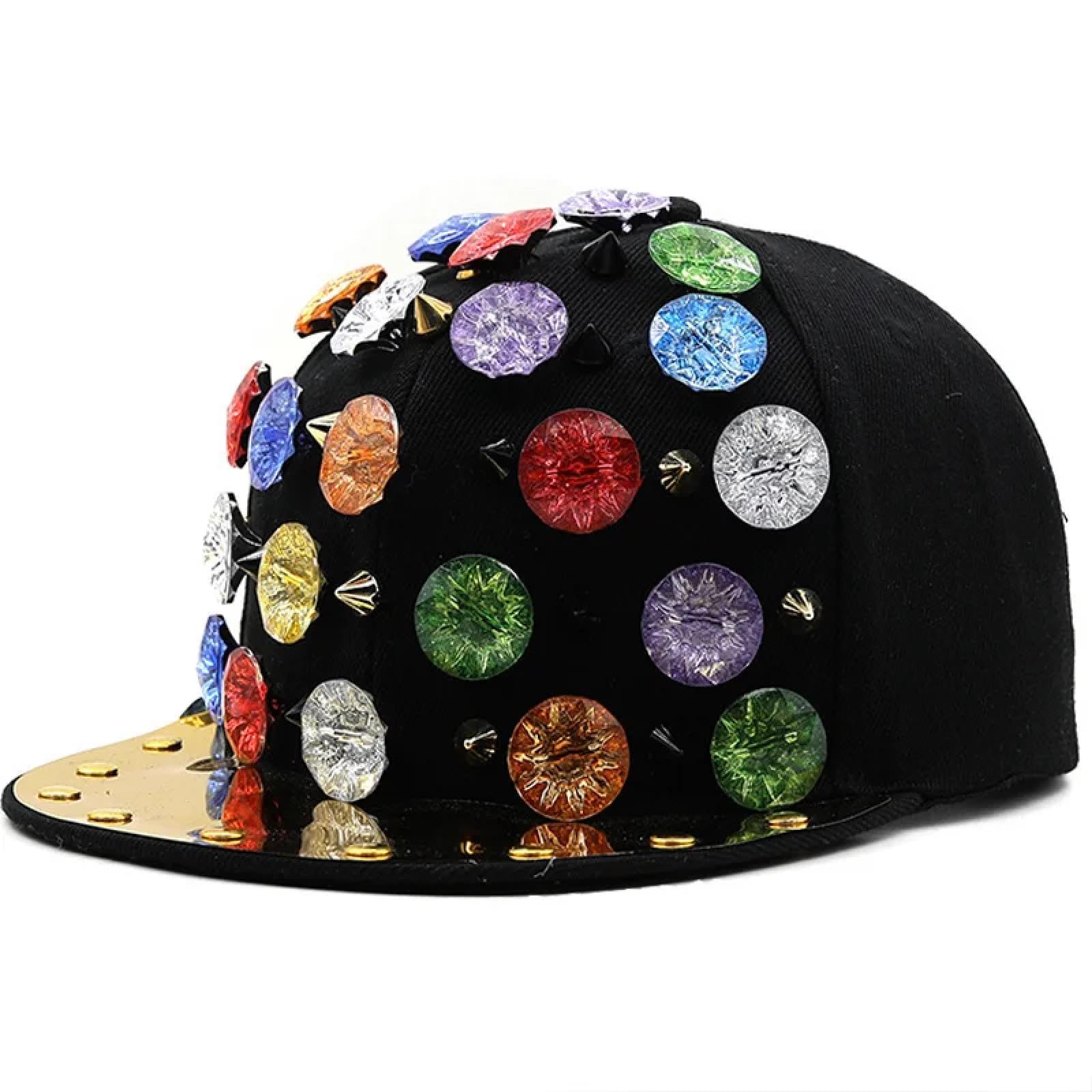 Herren Kappe Hut Handgemachte Leder Snapback Für Frauen Männer Schwarze Bühne Baseball Kappe Boy Hip Hop Hüte