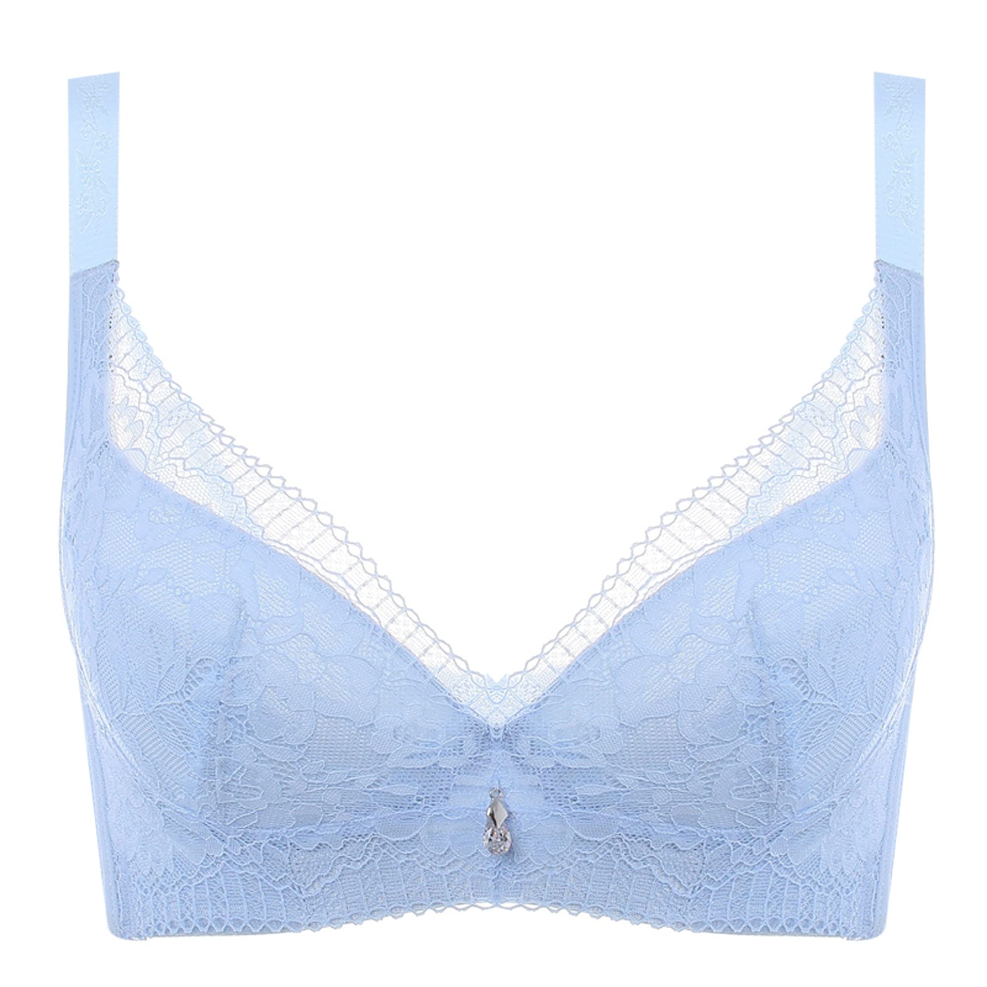 Soutien-gorge grande taille WENJUN anti-tensions à couverture totale