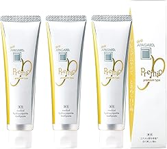 Apagard Premio 3.7 oz (105 g), 3-Piece Set, Extra Type, Bulk Purchase, Contains Nanoparticles "Medicated Hydroxyapatite" Whitening