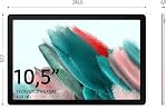 Samsung Galaxy Tab A8 10.5 (2021) 32 Go rom + 3 Go RAM tablette WiFi (or rose) - Version internationale
