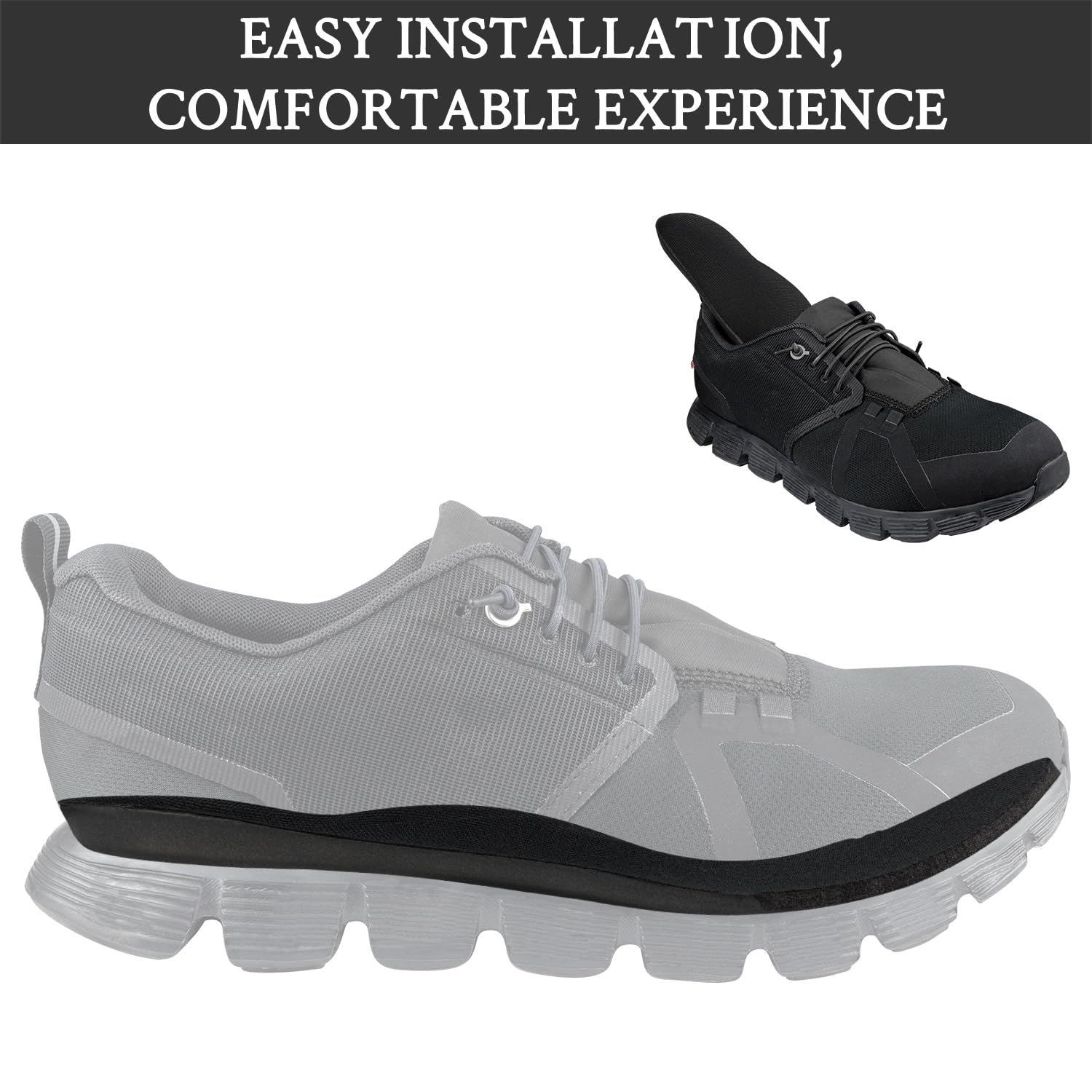 Endoto Plantillas para ON CLOUD Running Zapatillas, Plantilla Insoles Inserts de Repuesto Ligeras y de Soporte - Mujer 39 EU