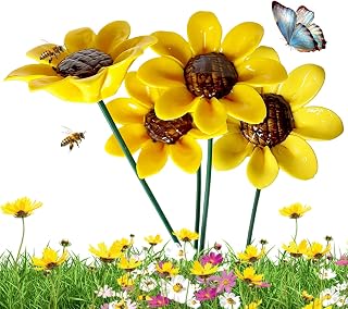 Ceramic Mini Bee Flower Pollinator Water Station