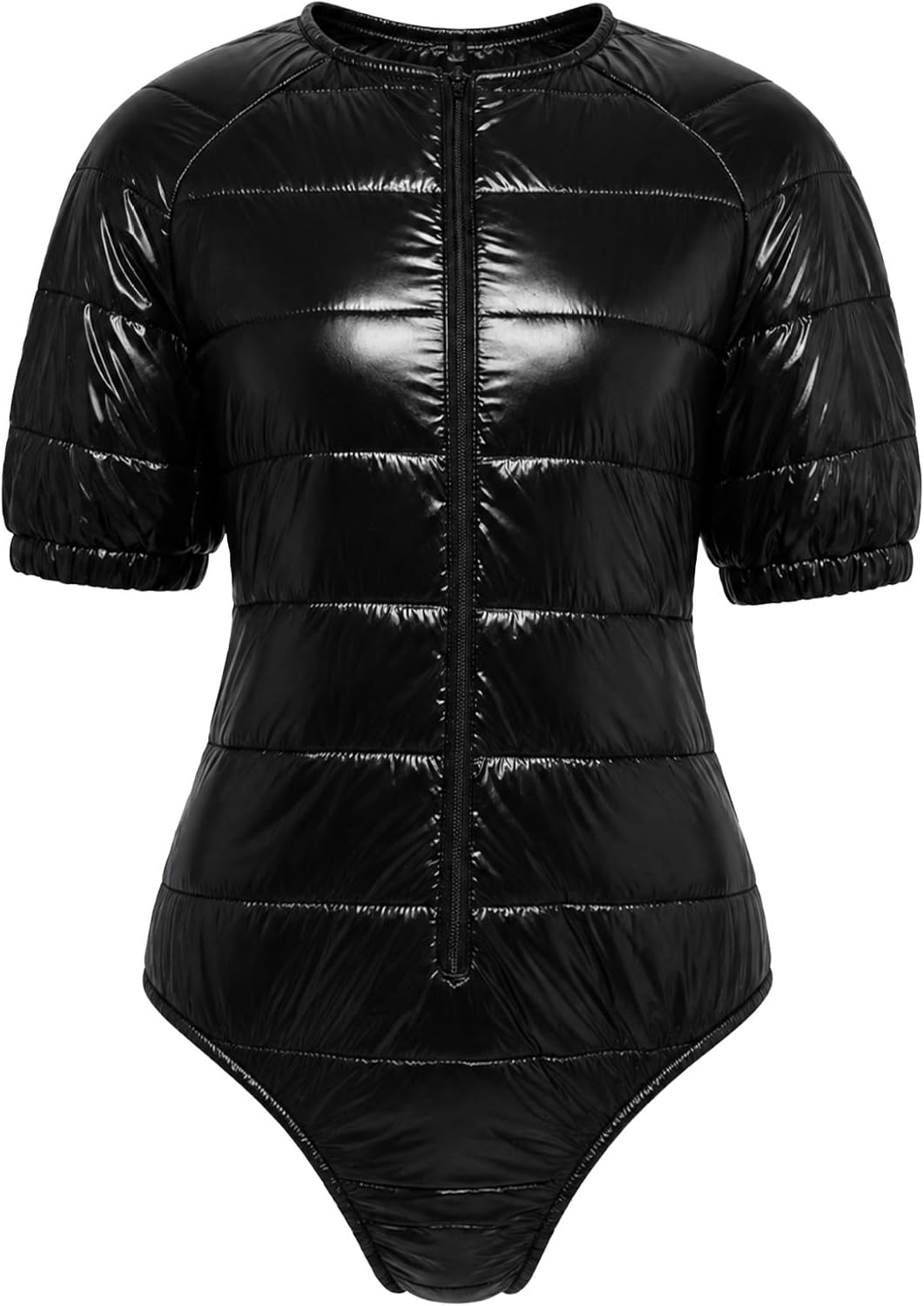 Sholeno Women Padded Quilted Leotards Incontinence Romper