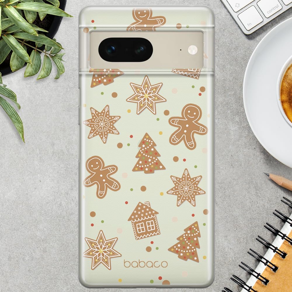 Babaco ERT Group Mobile Phone case for Google Pixel 7 Original and Officially Licensed Pattern Winter 005 optimally adapted to The Shape of The Mobile Phone, Partially Transparent