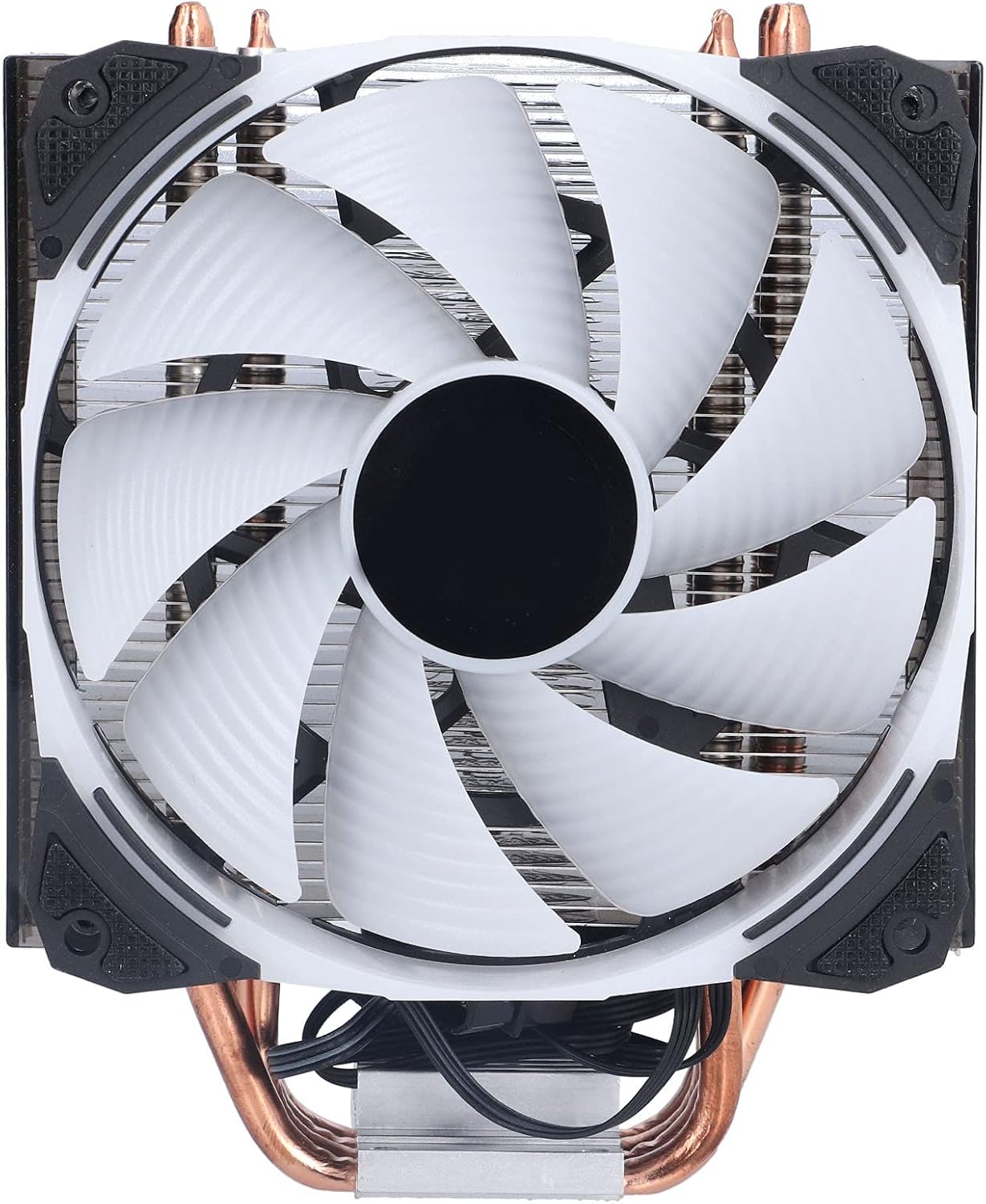 Ventilador Enfriador de CPU de computadora Pure Copper 4 Heat Pipe Ventiladores de enfriamiento de CPU de computadora silenciosa