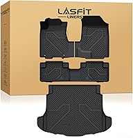 Vista 29 de LASFIT Tapete de maletero para Honda Civic Sedan 2022-2026 y Civic Sedan Hybrid 2025-2026, apto para todo tipo de clima, revestimiento de maletero