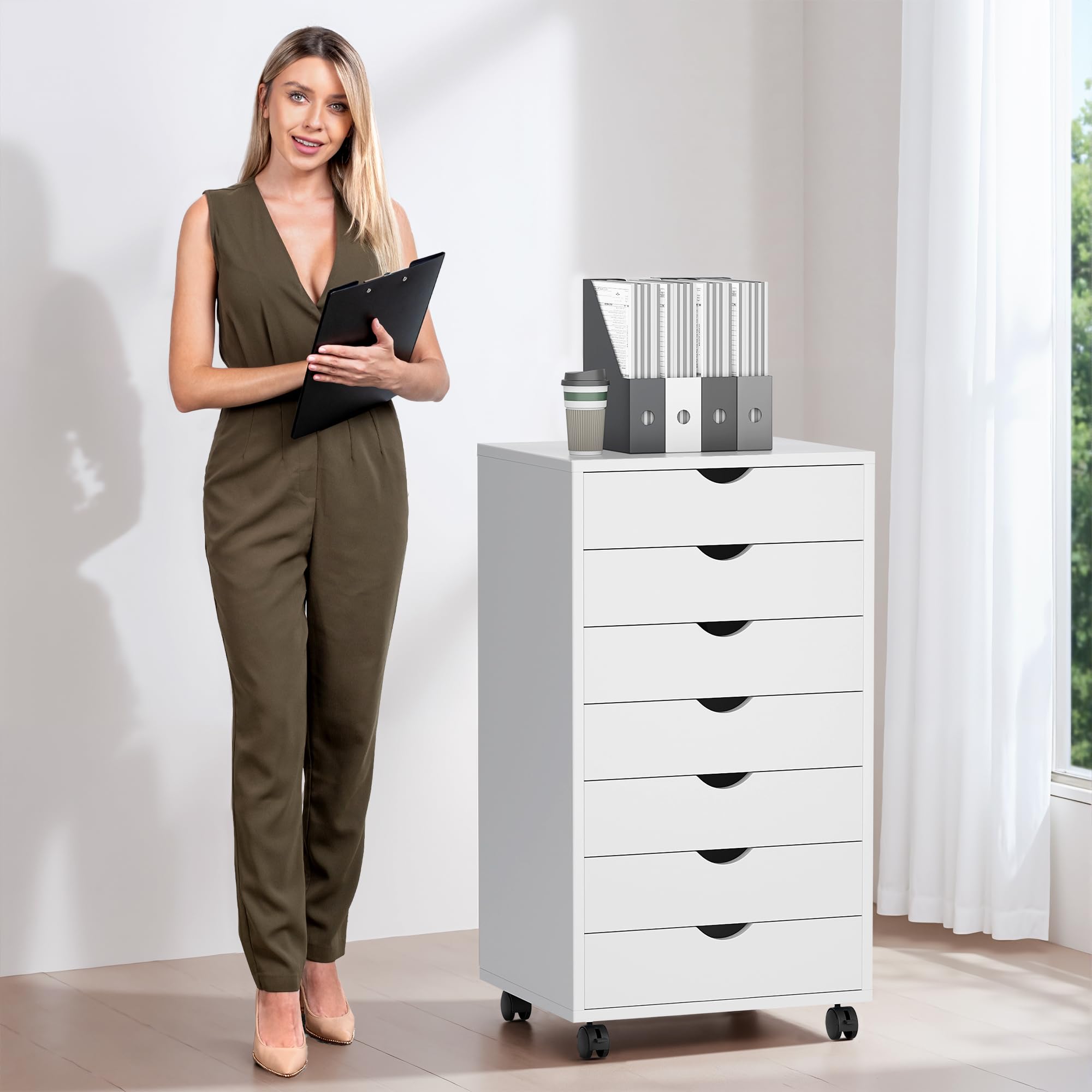 木製 7段 引き出し チェスト 小引き出し 収納家具 書類棚 wooden 7 drawer chest storage cabinet small drawers 多段チェスト A4 7段 書類 引き出し 収納 電話台 FAX台 天然木製 送料