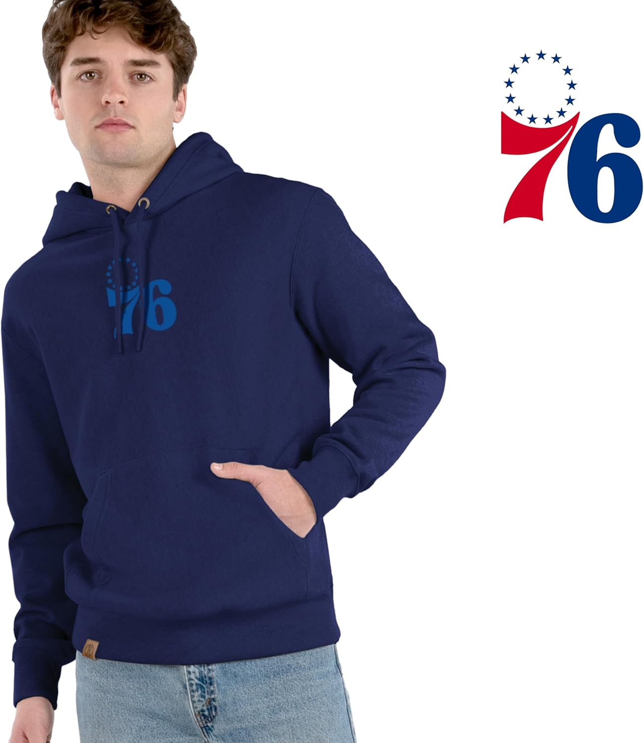 Holloway NBA Classic Hoodie Comfortable Pullover with Team Logo | Perfect for Game Day and Casual - Image 2