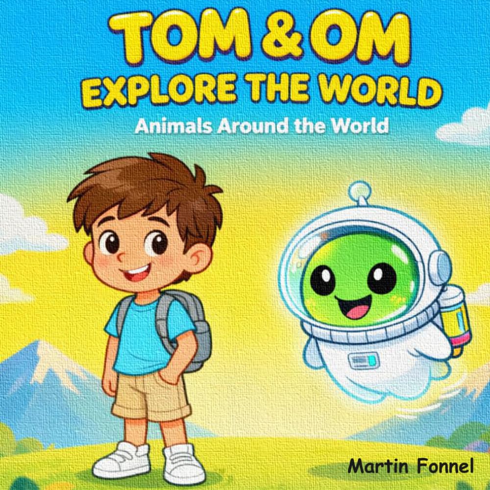TOM&OM EXPLORE THE WORLD: ANIMALS AROUND THE WORLD (B&W EDITION) (TOM&OM EXPLORE THE WORLD (BLACK&WHITE EDITION))