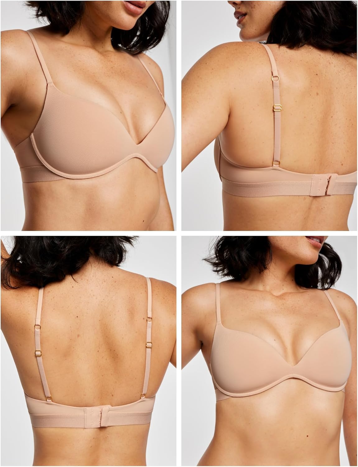 Pepper Bra for Sizes AA–B Cups | Wirefree Zero-G Padded Lift Up Bra, Fitted Push Up Bralette for Women - Image 3