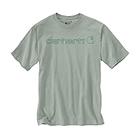 Carhartt Relaxed Fit Heavyweight Short-Sleeve Logo Graphic T-Shirt
