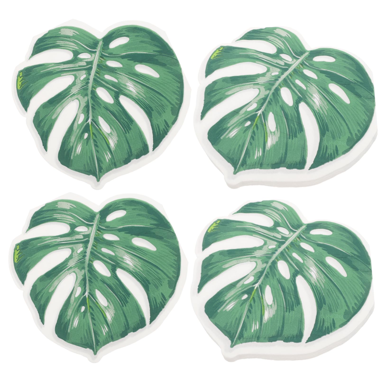 4 Piezas Servilletas Tropical Desechables para Fiestas Bodas y Resistentes