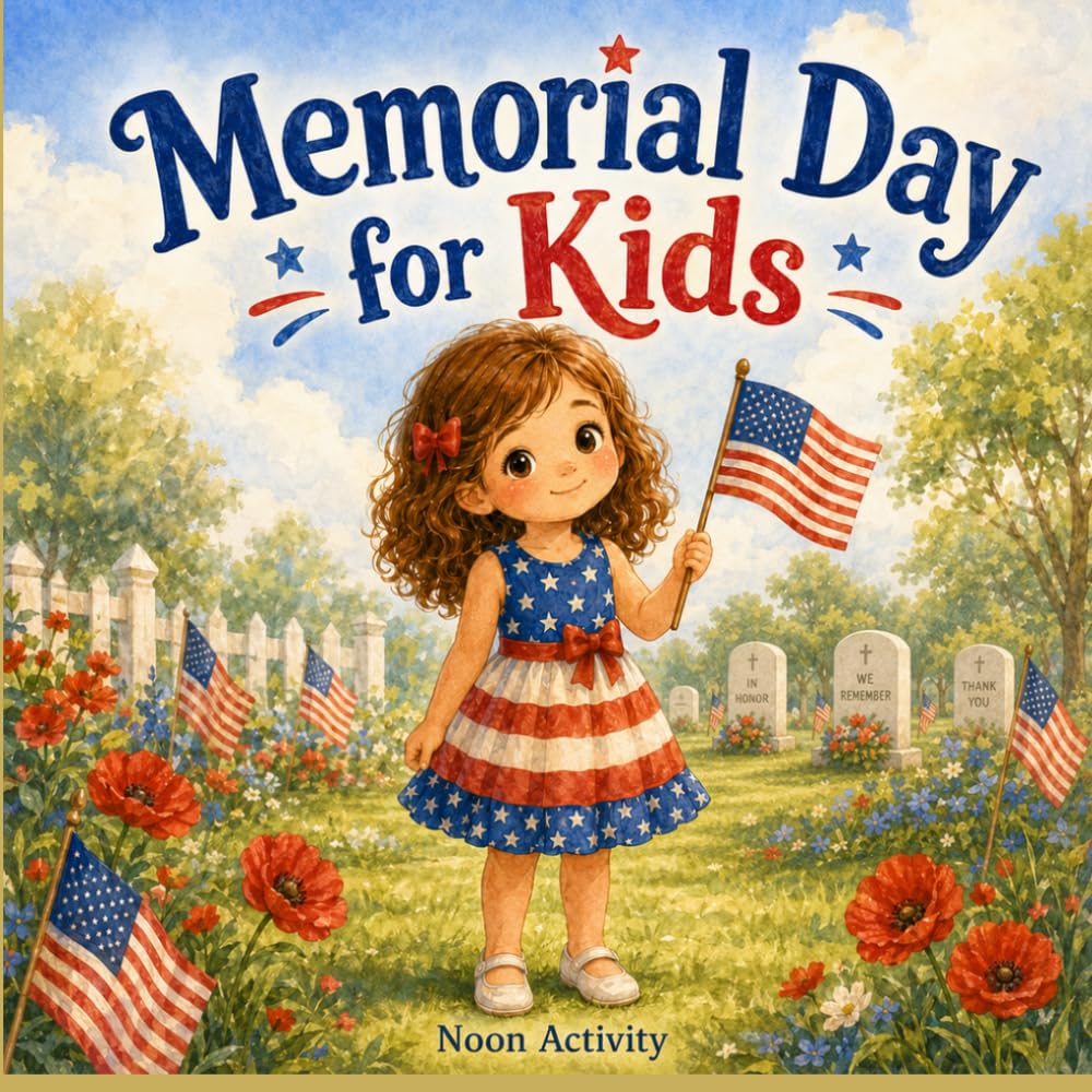 Memorial Day for Kids: A Heartwarming Children’s Picture Book About Remembrance, Heroes, Family, Flags, Gratitude, and the Meaning of Memorial Day