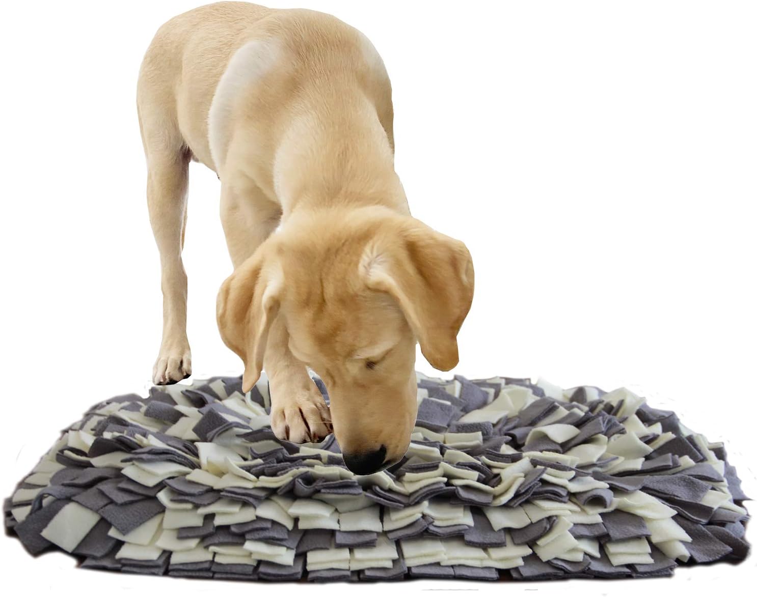 YINXUE Pet Snuffle Mat Durable Washable Dog Cat Slow Feeding Mat (22" x 16") Anti Slip Puzzle Blanket for Distracting Smell Training…