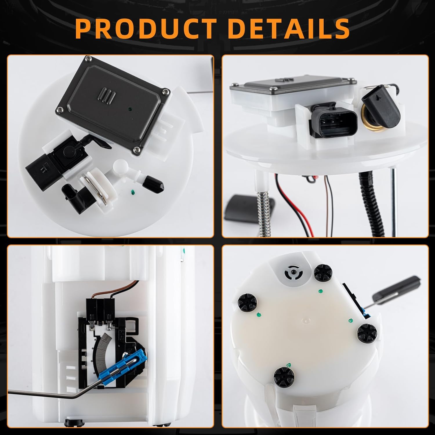 Electric Fuel Pump Assembly Compatible With Kia Sorento 2016 2017 2018 2019 2020 2.0L L4 2.4L 3.3L V6 Replaces 31120-C6200 31110C6200
