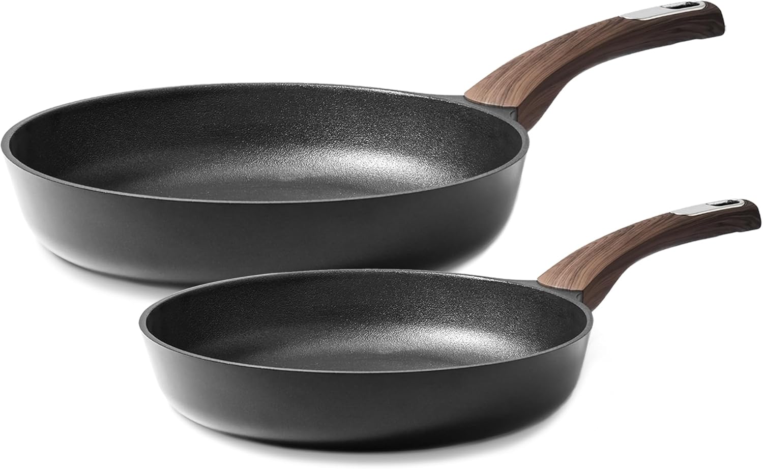 SENSARTE 2Pcs Nonstick Cookware Sets, 8 Inch & 9.5 Inch Nonstick Pots and Pans Set, Cooking Pan Set Thumbnail