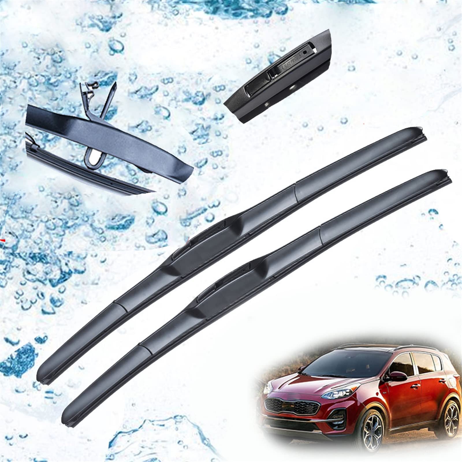 Lame d'essuie-glace avant silencieuse pour Kia Sportage KM
