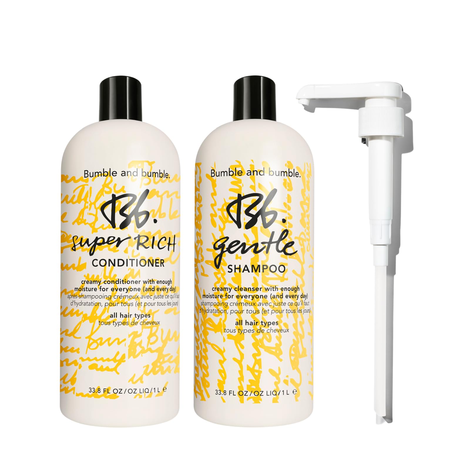 Bumble and bumble. Gentle Shampoo and Super Rich Conditioner Set