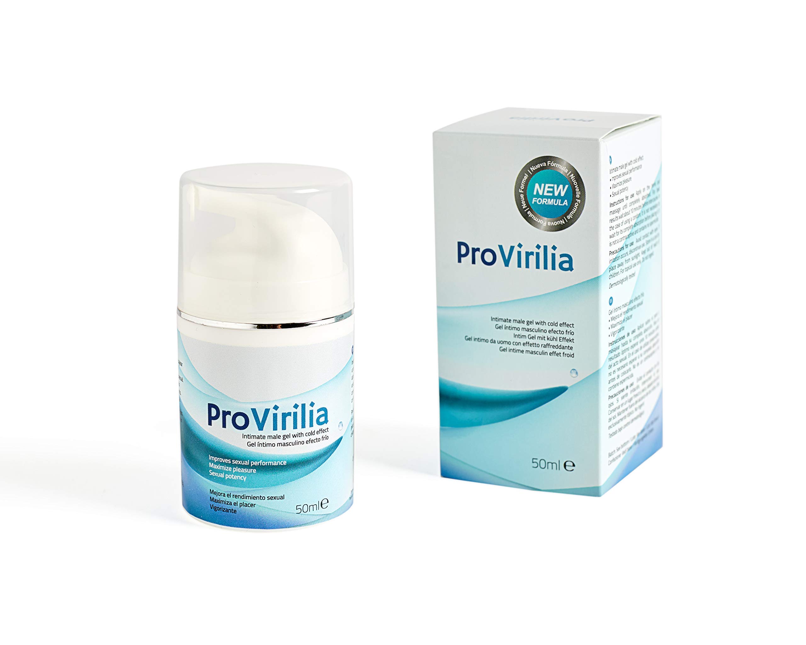 2 Provirilia: Intimes Gel für Männer mit Kühleffekt
