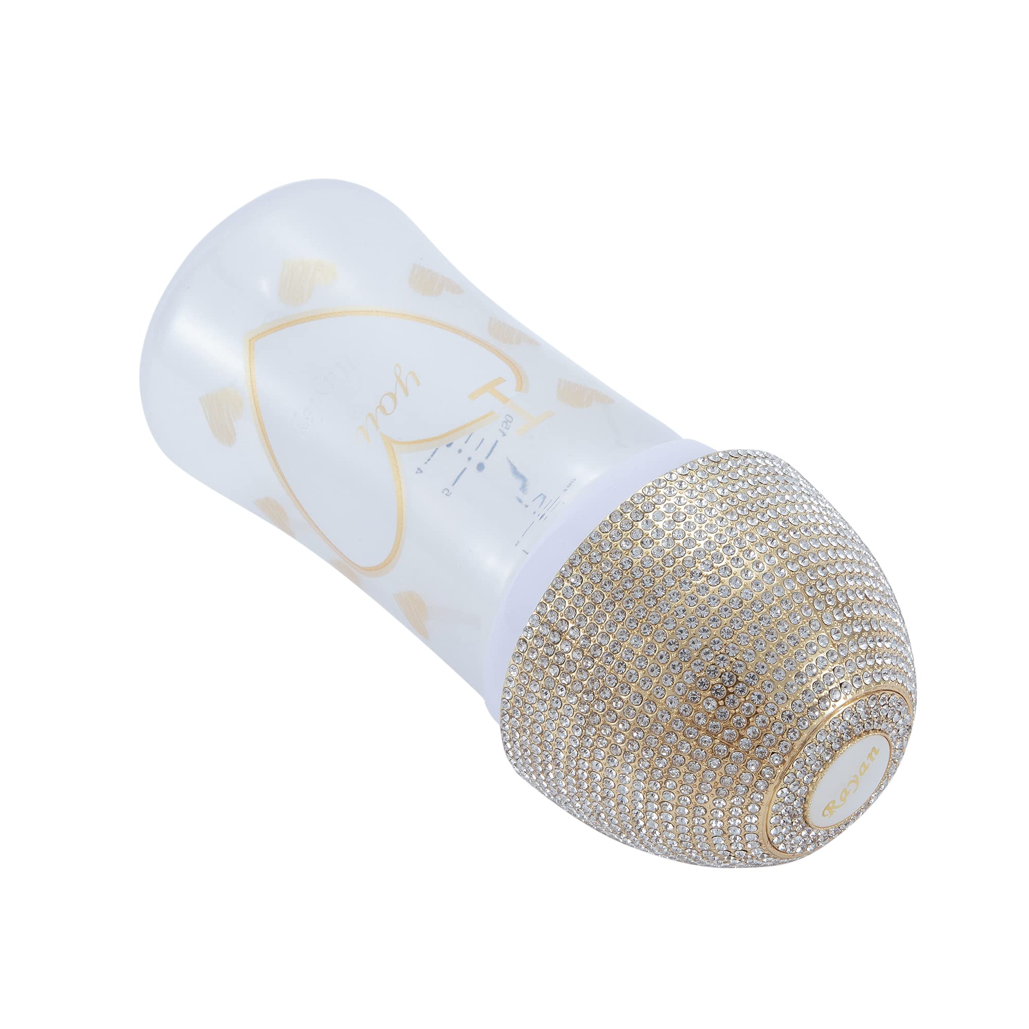 MIYOCAR personalized bling baby bottle 260ml and 150ml plastic BPA free Ideal for New Born and Baby Shower