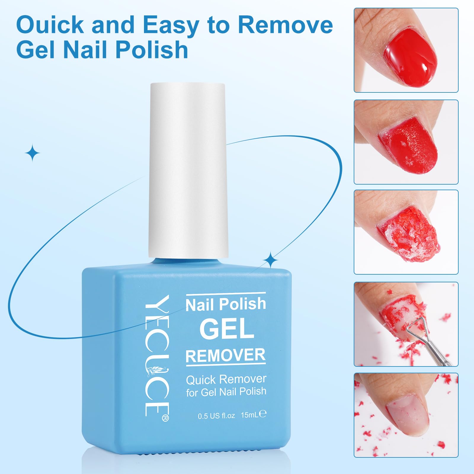 Amazon.com : Gel Nail Polish Remover, Gel Polish Remover for Nails