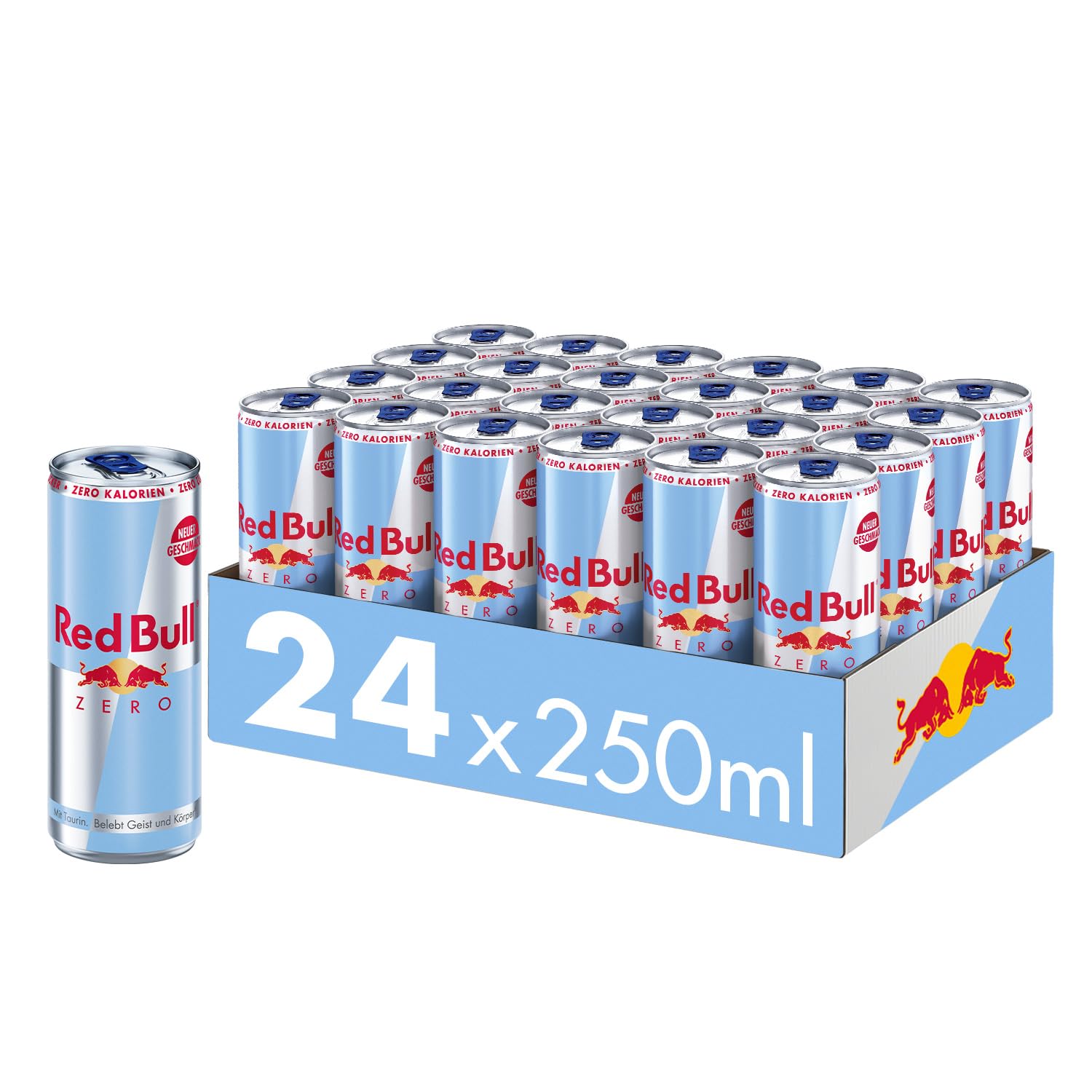 Hat Red Bull Zero Wirklich Keine Kalorien Red Bull Energy Drink Zero - 24er Palette Dosen - Getränke ohne Zucker