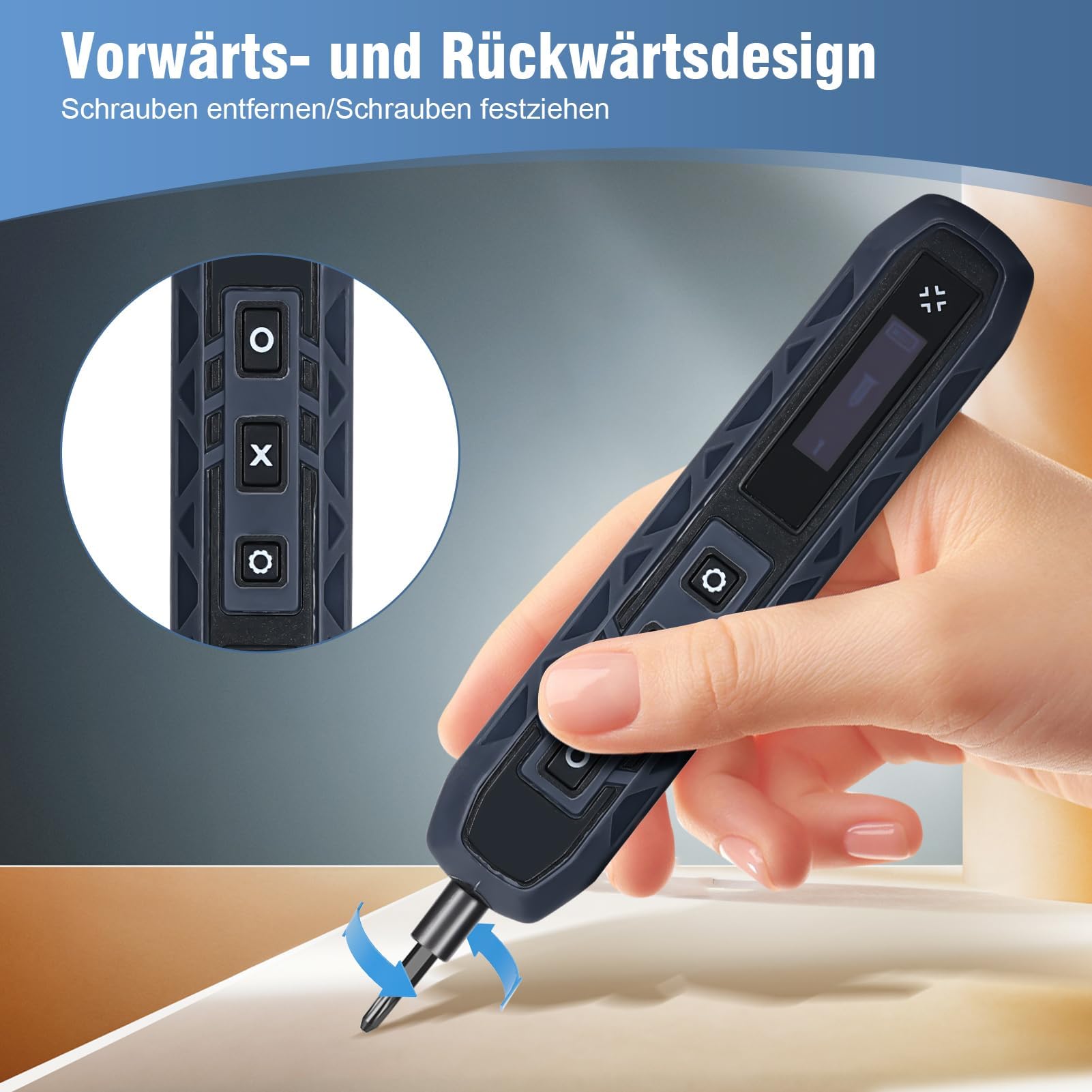 180-in-1 Elektrischer Schraubendreher Set, Magnetischer Präzisions-Schraubenzieher mit Abnehmbarer Verlängerungsstange für Handy, Laptop, Brillen, Uhren