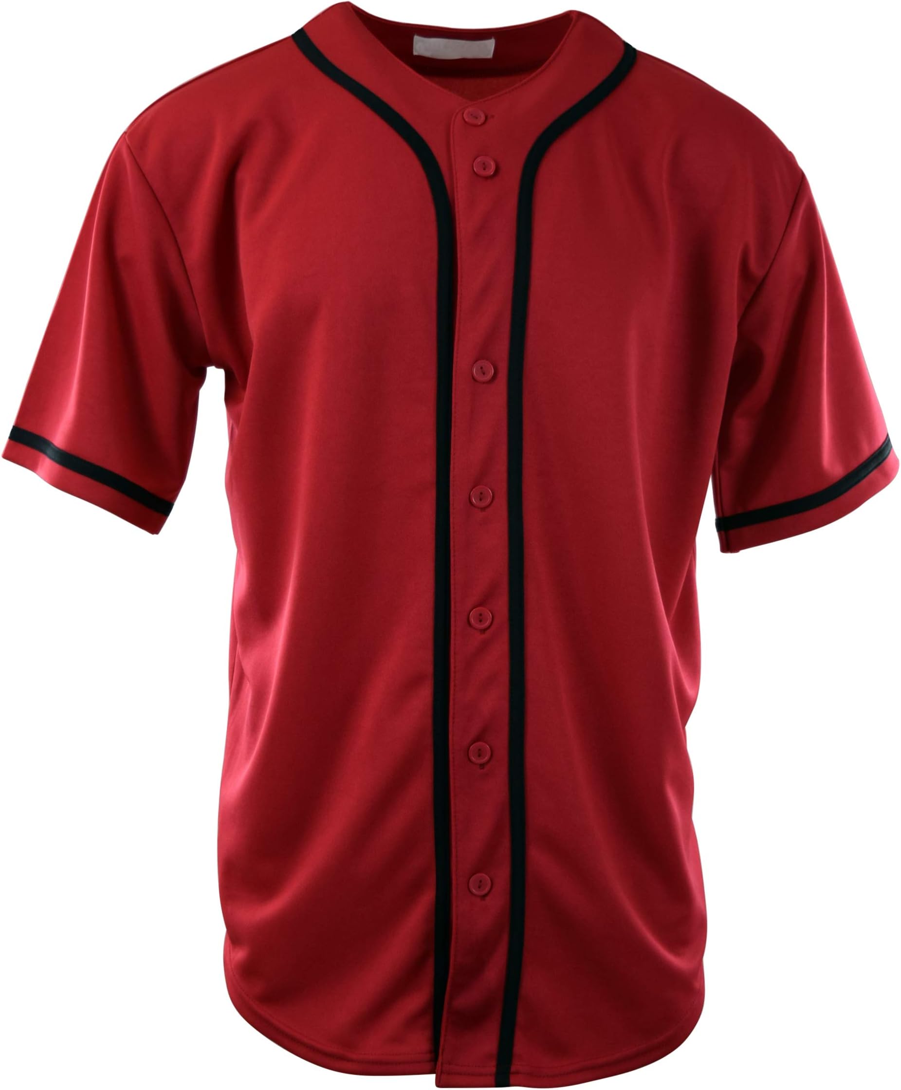 ChoiceApparel Mens Plain Solid Color Baseball Jersey