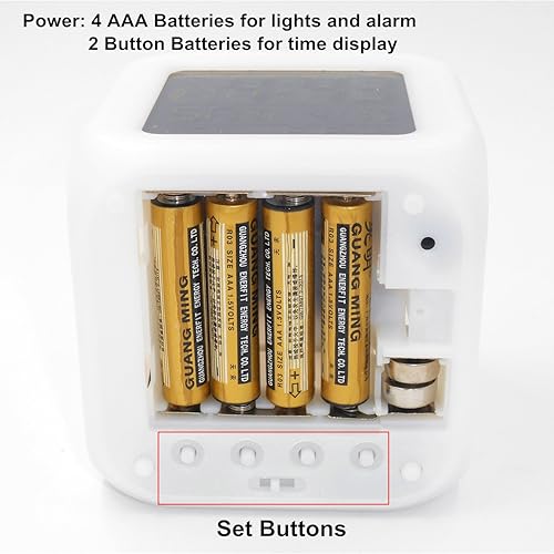 Miniatura 7 de Reloj despertador LED mapache panda rojo animal patrón personalidad creativo silencioso multifuncional escritorio electrónico escritorio reloj