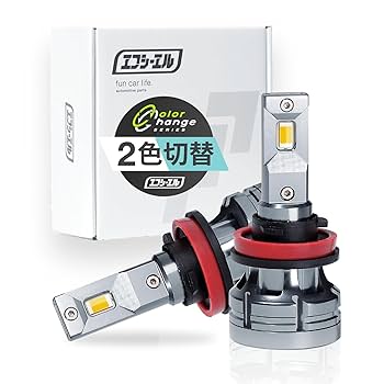 fcl. 白色LED H8/H11/H16バルブ2個　ヘッドライト　フォグランプ Amazon | fcl.(エフシーエル) h11 h8 h16 h9 led ヘッドライト