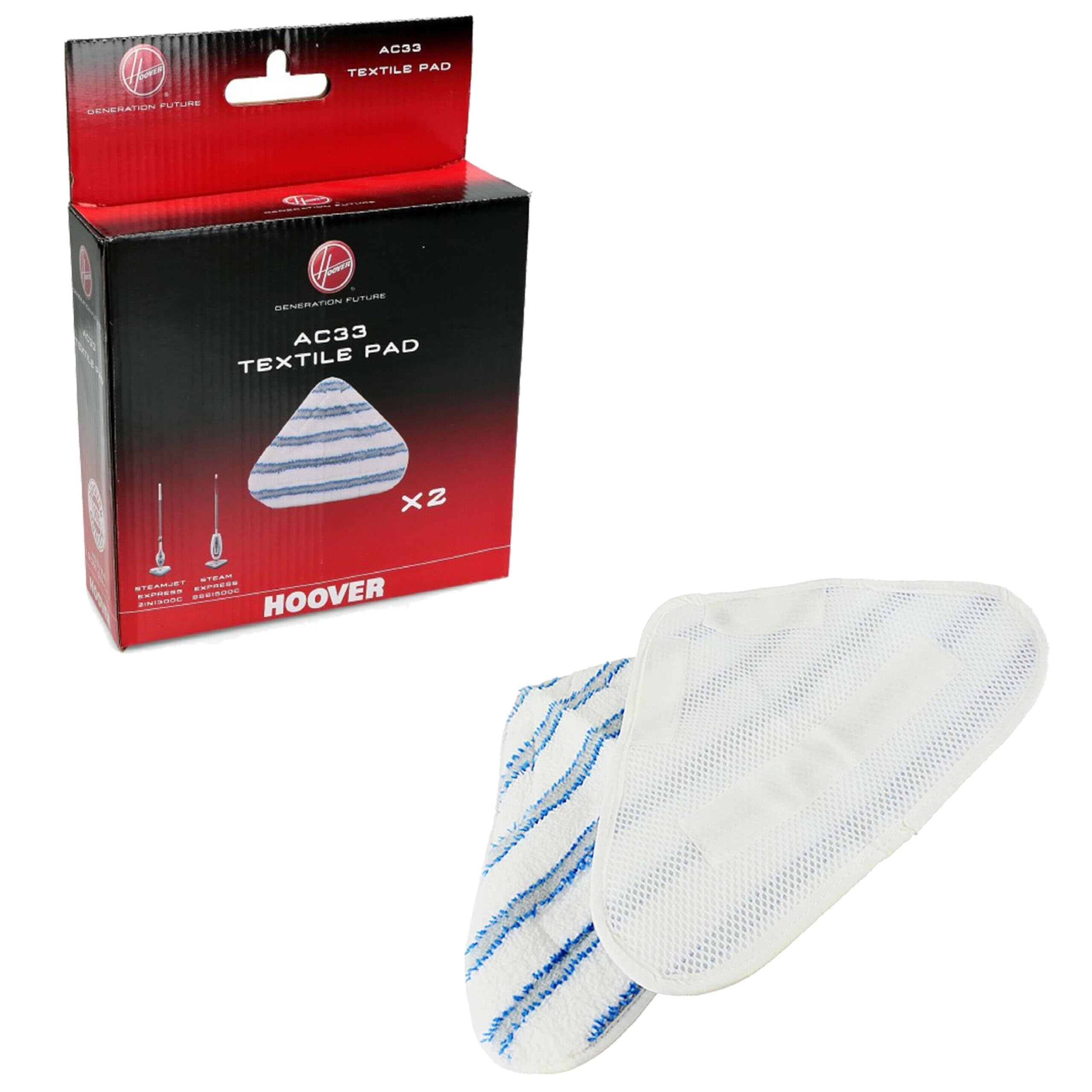 sparefixd Cloth Pads x 2 to Fit Hoover Steam Cleaner