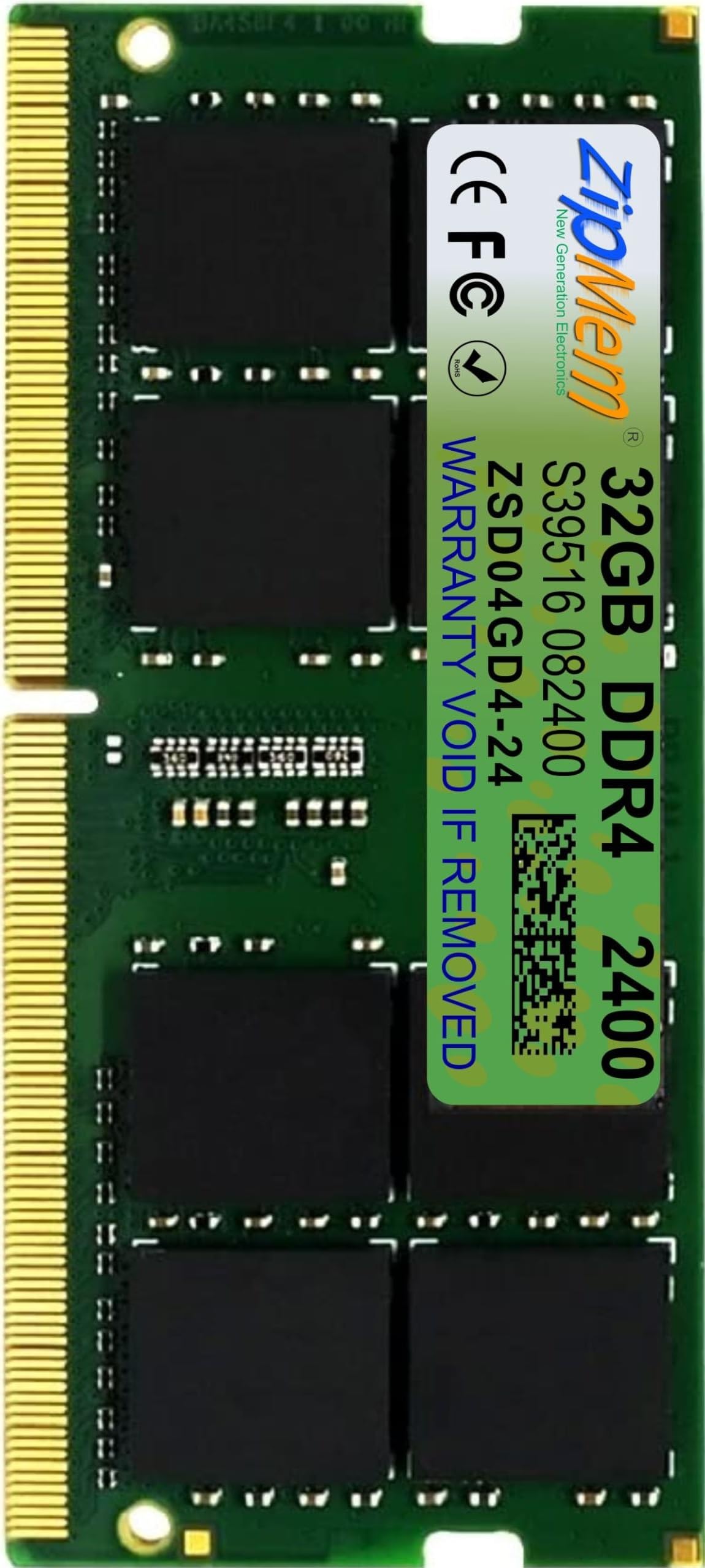 DDR4-2400 32GB メモリー Crucial 32GB Kit (16GBx2) DDR4-2400 SODIMM | CT2K16G4SFD824A