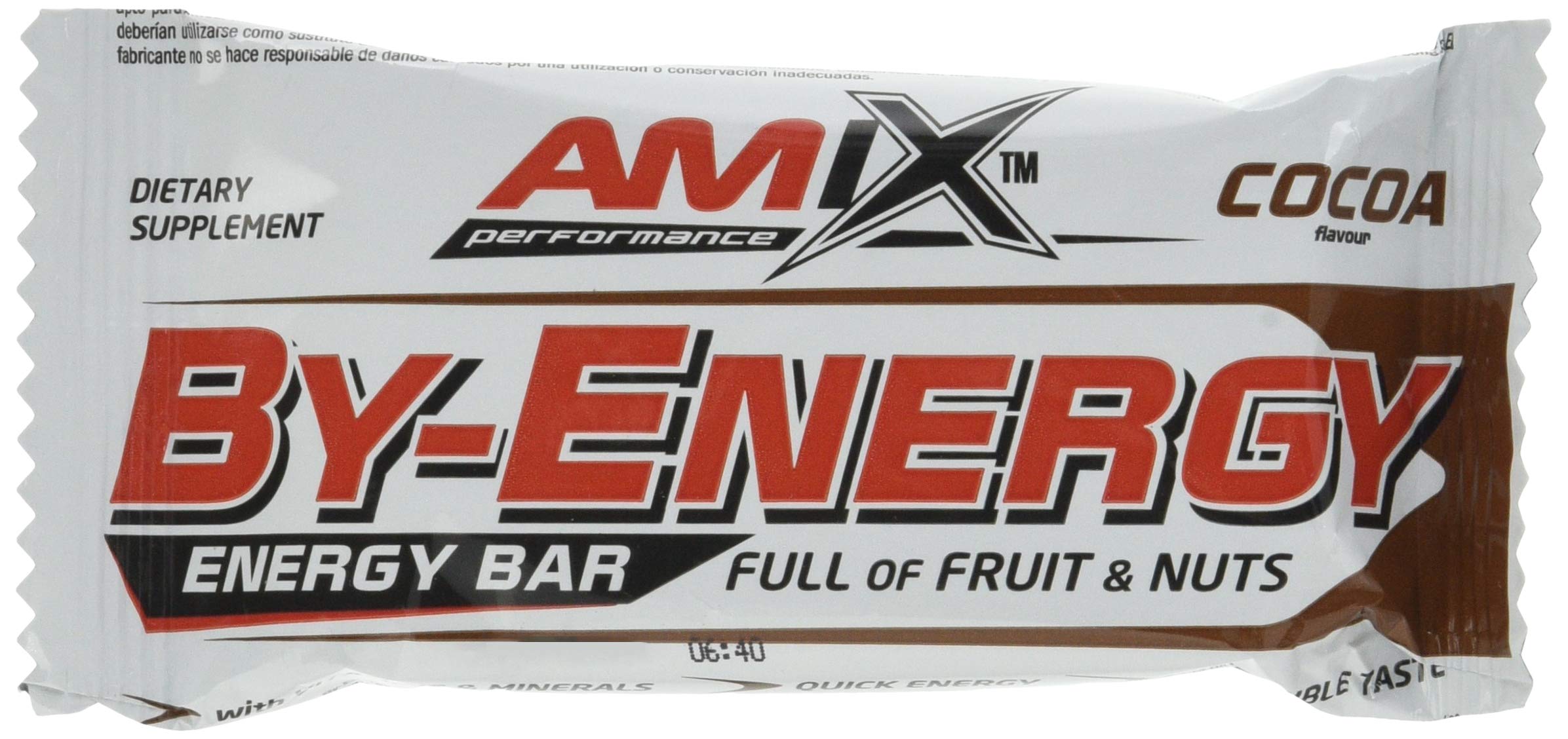 BY-ENERGY BARS 20*50 GR Cacao