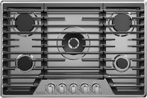 Empava 30 Inch Built-in Gas Cooktop with 5 Sealed SABAF