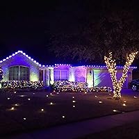 Vista 6 de Bombillas de repuesto C7, paquete de 25 bombillas transparentes para tiras de luces al aire libre, multicolor, candelabros E12, bombillas de Navidad