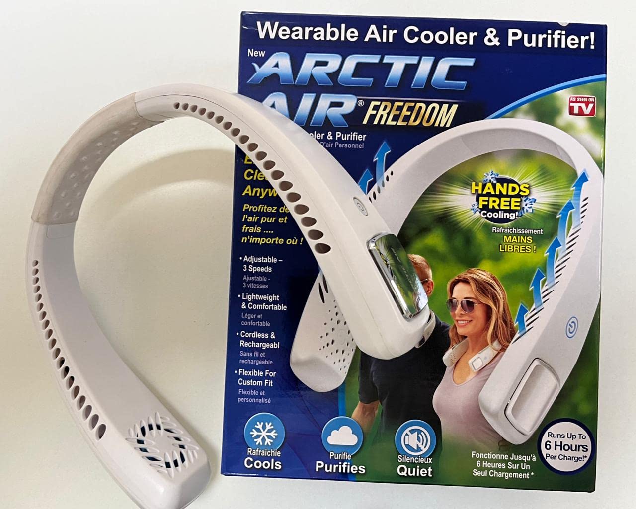 Arctic portable airpurifier and cooler