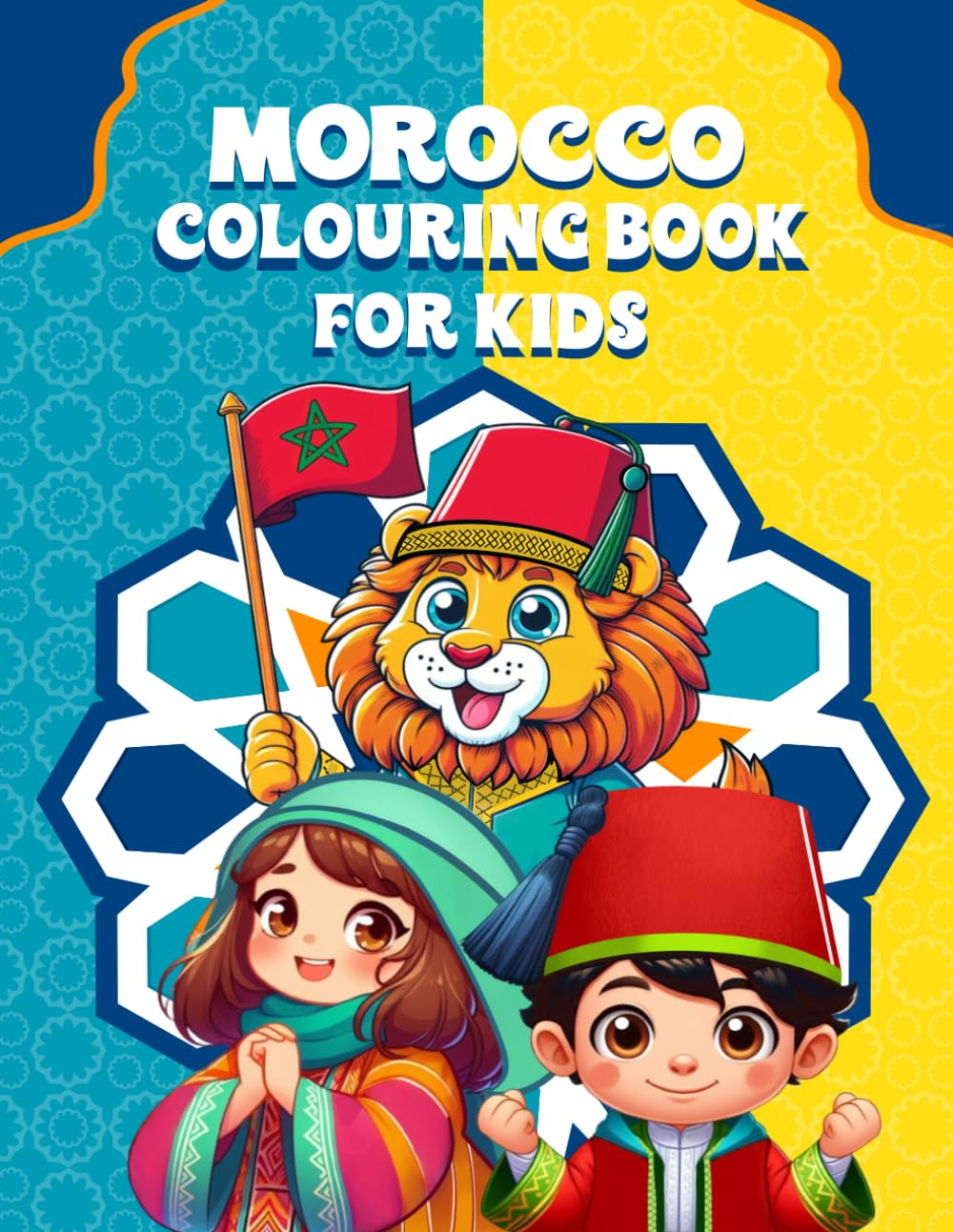 Morocco Colouring Book For Kids: Interesting Facts about The Moroccan Culture